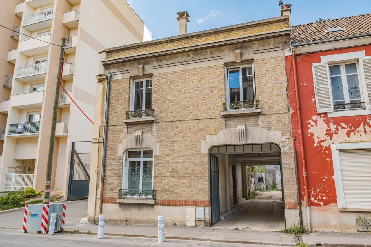 Moulins - Maison Cosy Au Coeur De Reims Dış mekan fotoğraf